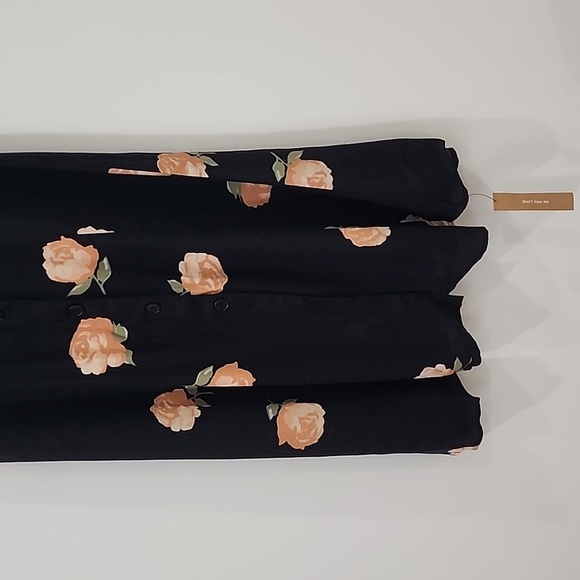 Reformation Britt Short Sleeve Button Down Dress - Picture 4 of 12